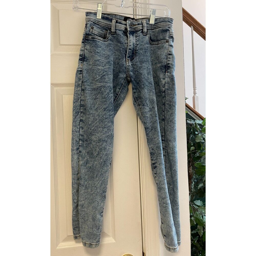 Kenneth Cole New York Acid Wash Skinny Jeans Women’s 10/12 M Slim Fit Y2K